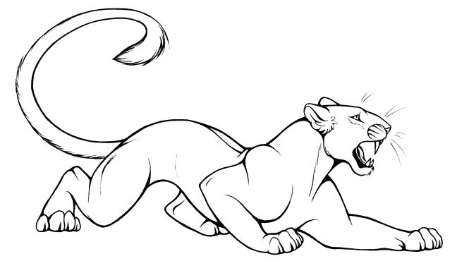 648x387 New Black Panther Coloring Pages Print Panthers Page Free Download