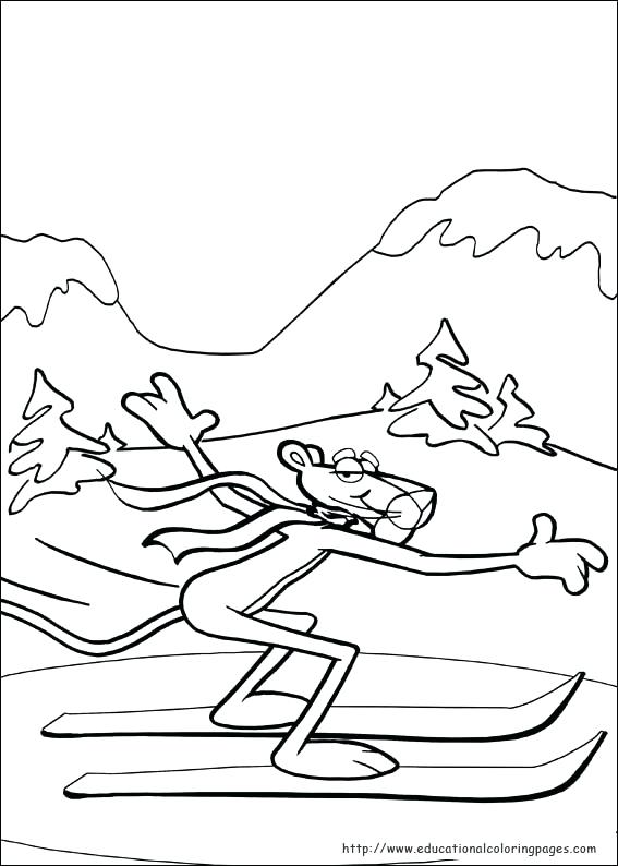 567x794 Panther Coloring Page Panther Coloring Page Panther Football