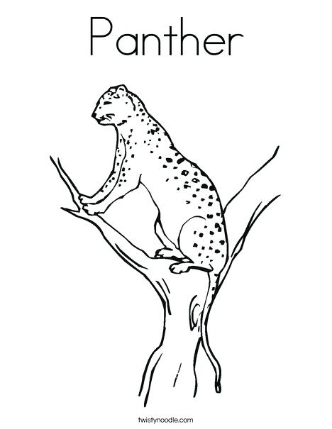 468x605 Panther Coloring Pages Leopard Coloring Page Black Panther