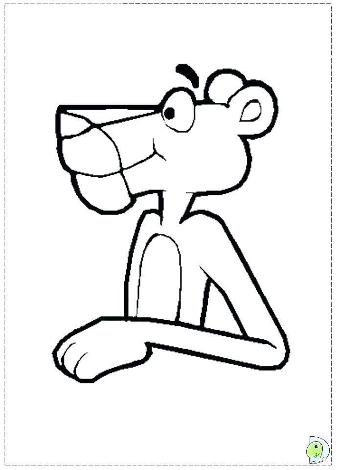 691x960 Panthers Coloring Pages