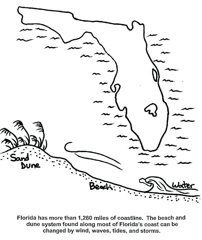 675x800 Florida Coloring Page