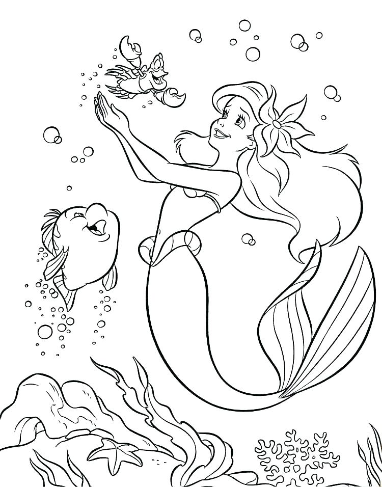 750x956 Baby Princess Coloring Pages Flounder Coloring Pages Coloring