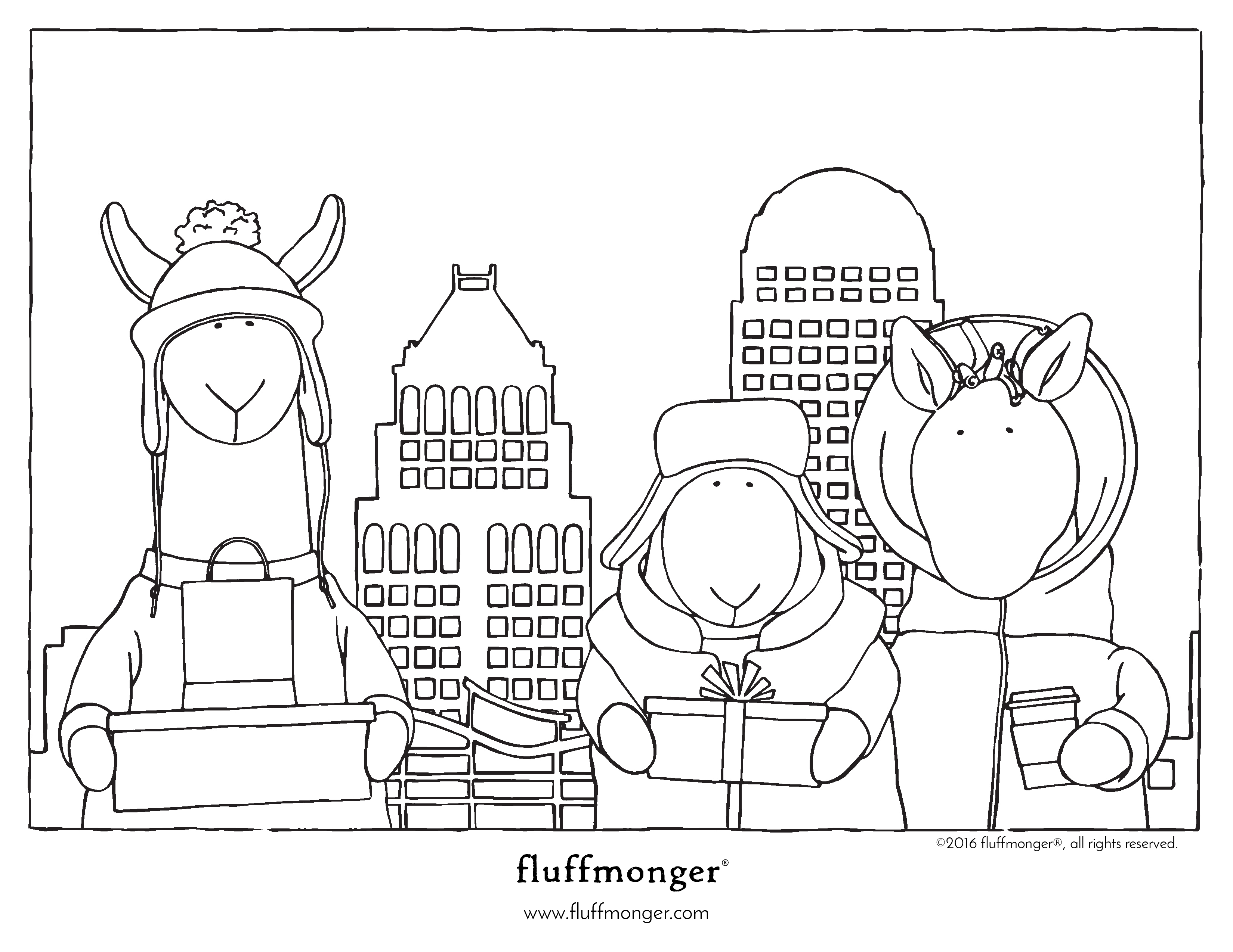 3300x2550 Organic Stuffed Animal Coloring Pages