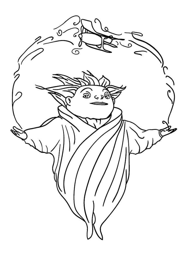 736x1031 7 Best Coloring Pages (Rise Of The Guardians) Images