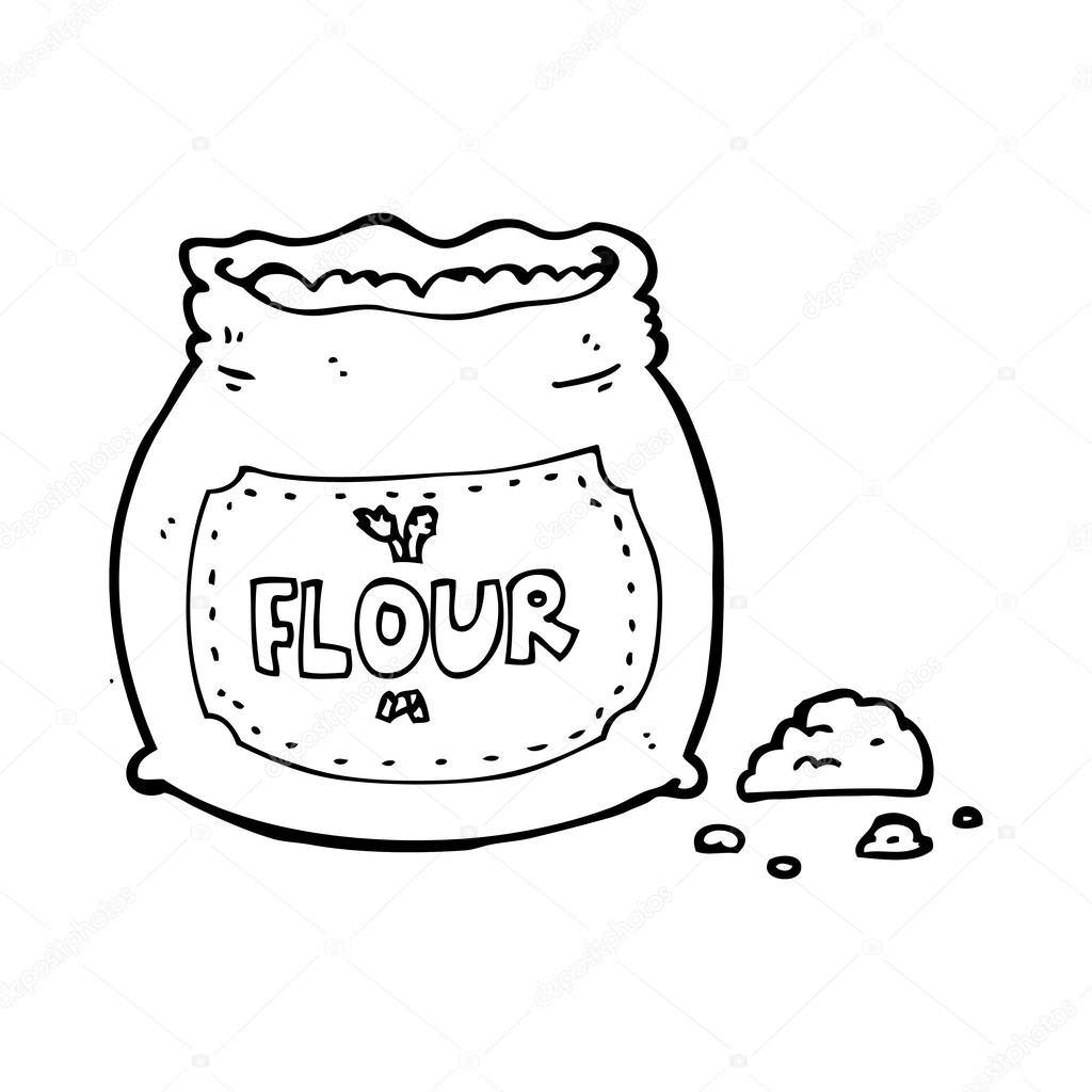 1024x1024 Bag Of Flour Coloring Pages