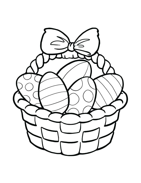 600x776 Flower Basket Coloring Pages