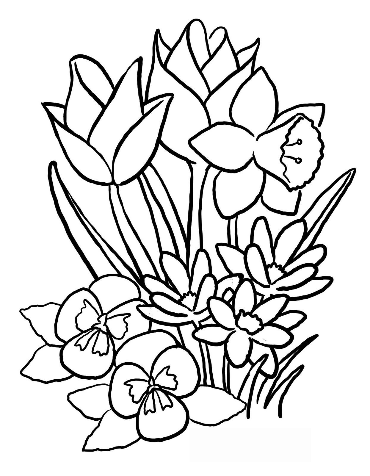 1244x1600 Profitable Flowering Coloring Pages Popular Pr