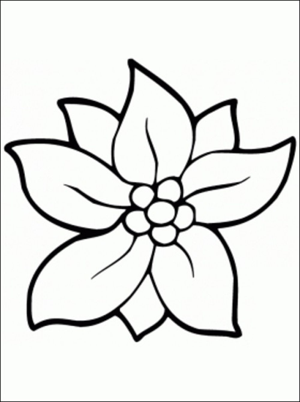 1000x1338 Flower Printable Coloring Pages