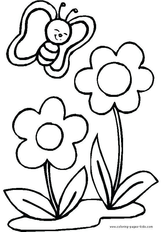 556x800 Coloring Pages Of Flowers Flower Coloring Pages Image Gallery Free