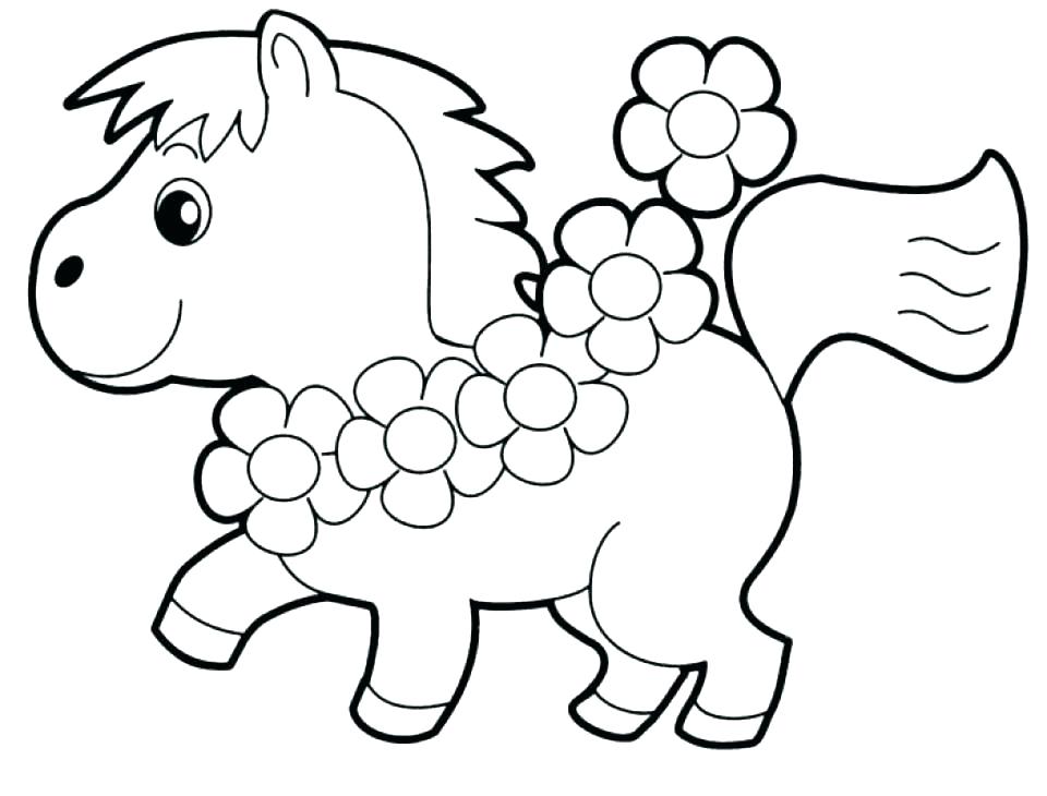 960x730 Easy Flower Color Pages Easy Coloring Pages Elegant Easy Coloring