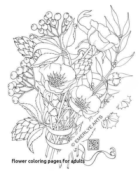 475x600 192 Best My Adult Coloring Pages Images On For Flower