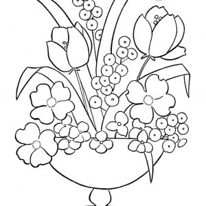 300x300 Coloring Sheets Of Flowers Printables Fresh Free Printable Flower