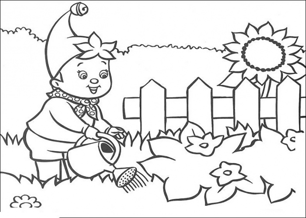 1000x713 Flower Garden Coloring Pages For Kids Printable Coloring Pages