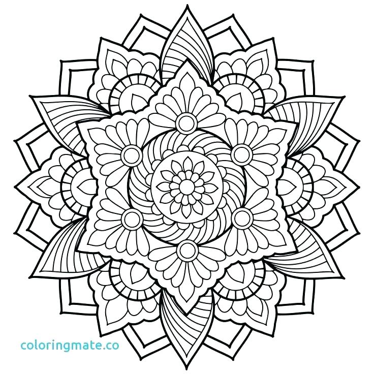 736x736 Mandela Coloring Pages Mandala Printable Coloring Pages Free