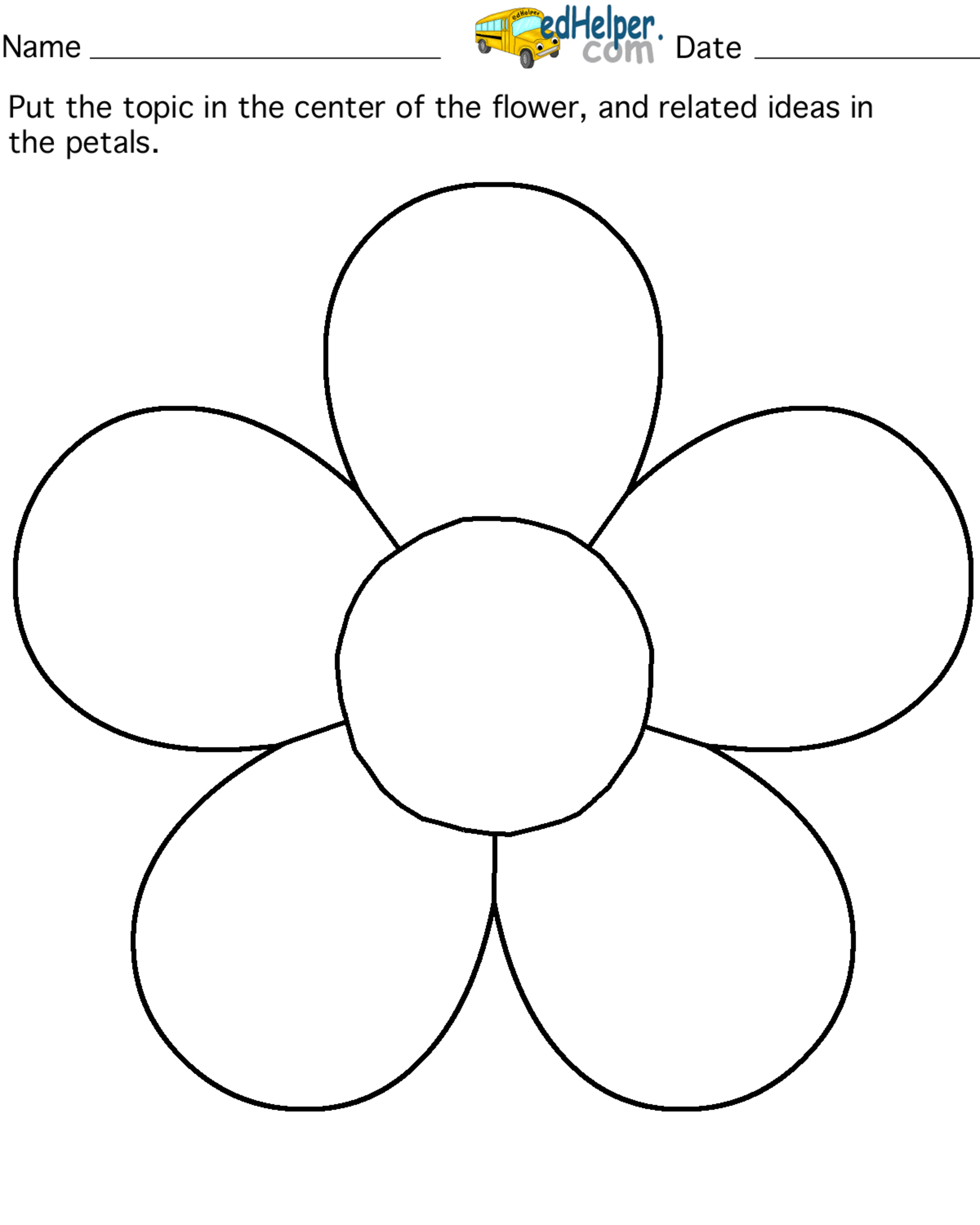 2500x3125 Topic Flower 5 Petals Edhelperclipart Www2 Server By Dfgh4bnmu