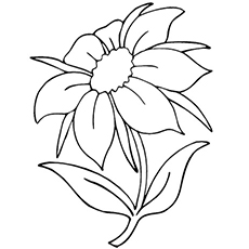 230x230 Top 25 Free Printable Flowers Coloring Pages Online