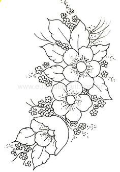 Flower Vine Coloring Pages