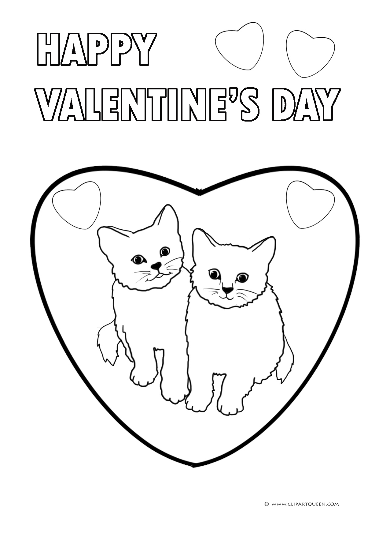 1240x1754 11 Valentine's Day Coloring Pages
