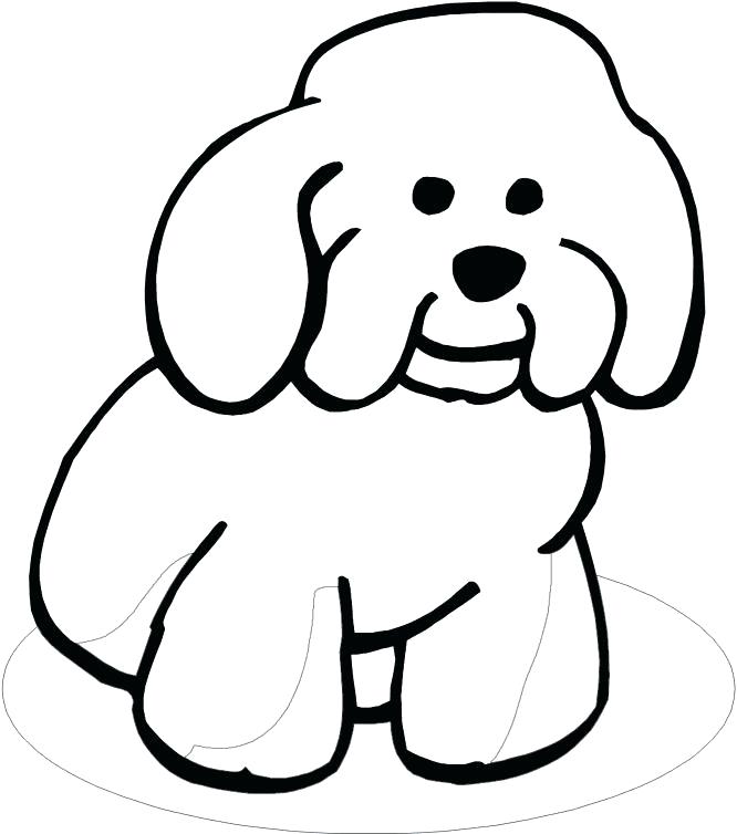 666x754 Puppy Coloring Book Fluffy Puppy Dog Printable Coloring Page
