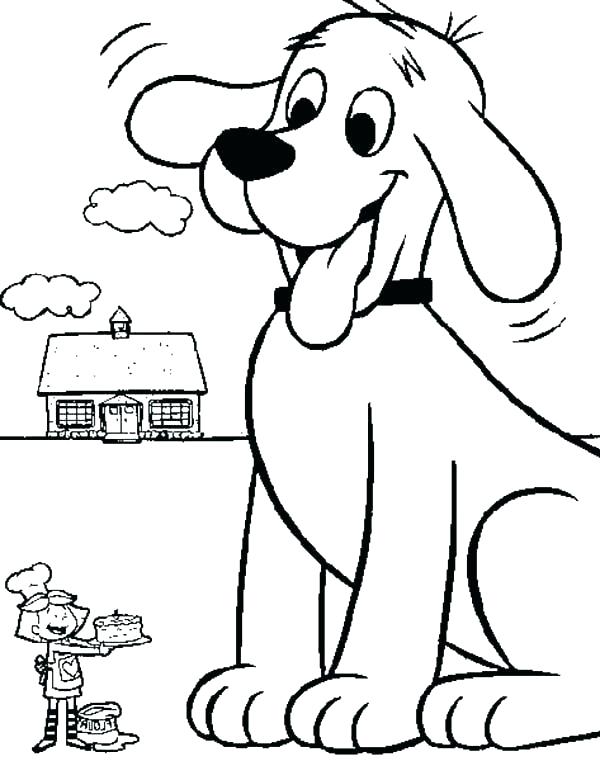 600x761 Dog Coloring Picture