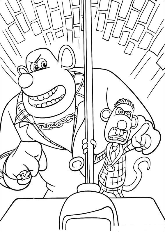 567x794 Kids N 18 Coloring Pages Of Flushed Away