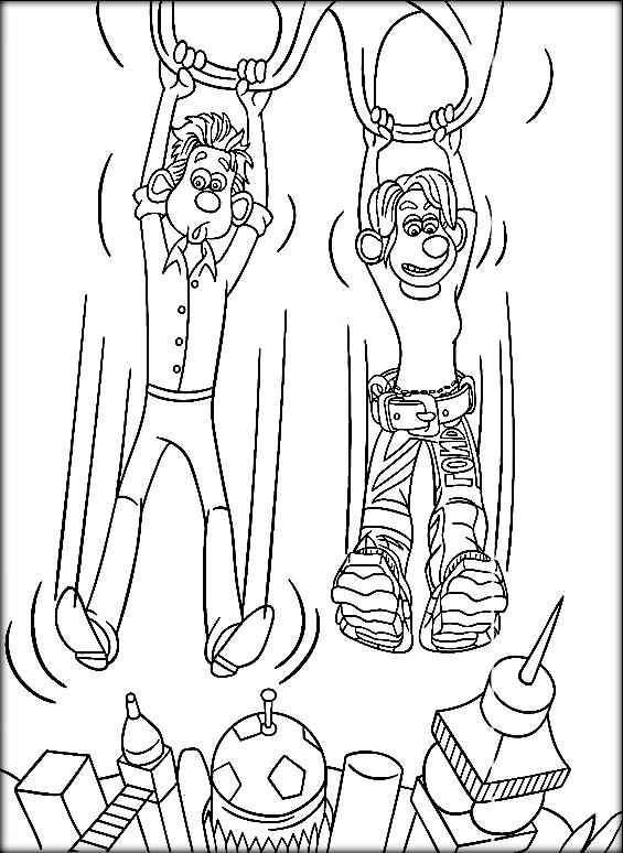 565x774 Flushed Away Coloring Pages