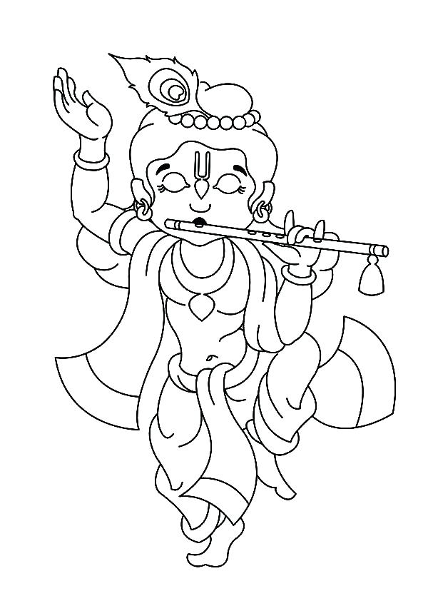 600x849 Flute Coloring Pages Dancing With Playing Flute Coloring Pages