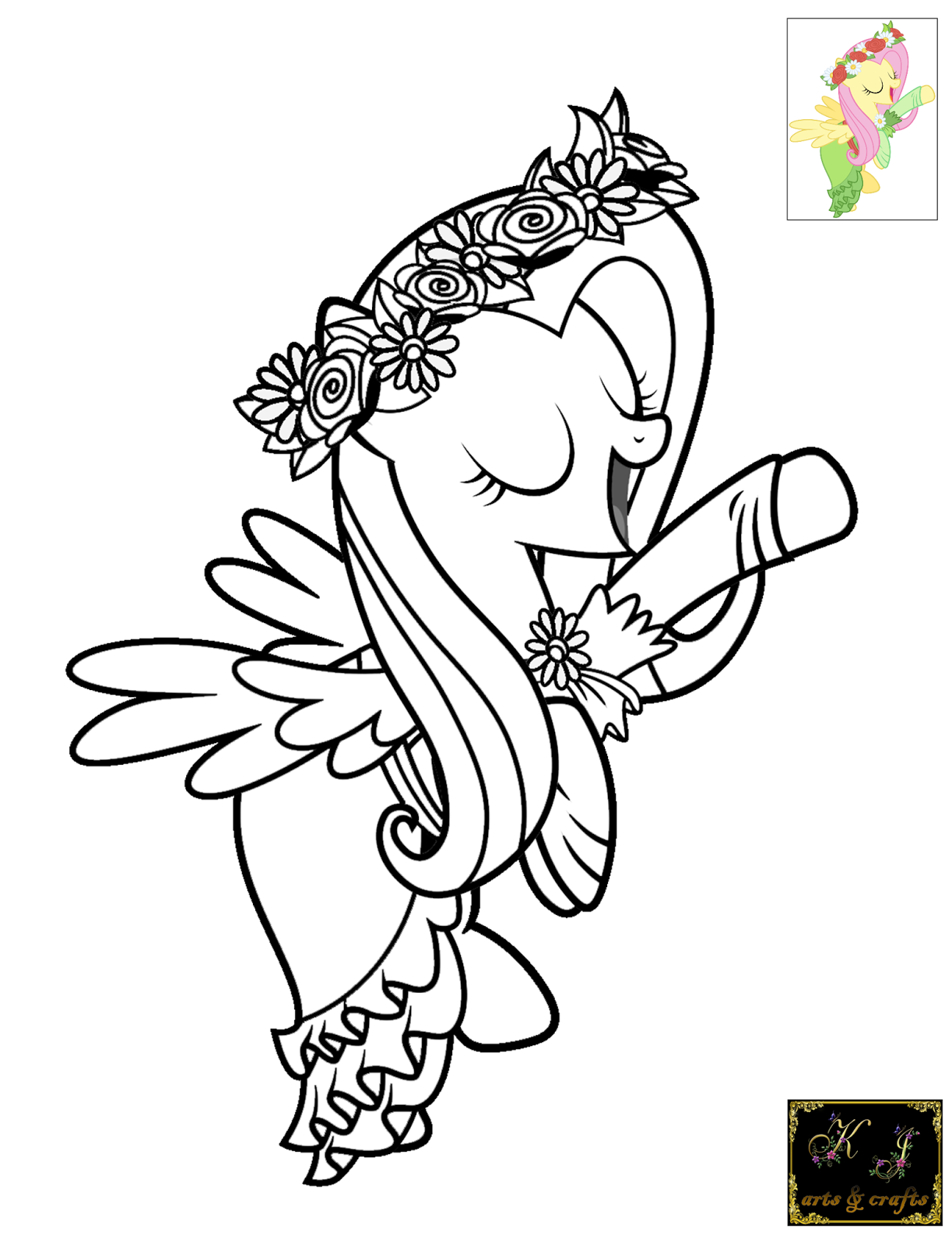 1223x1600 Kj Coloring Pages Fluttershy Fluttershy Coloring Pages Image