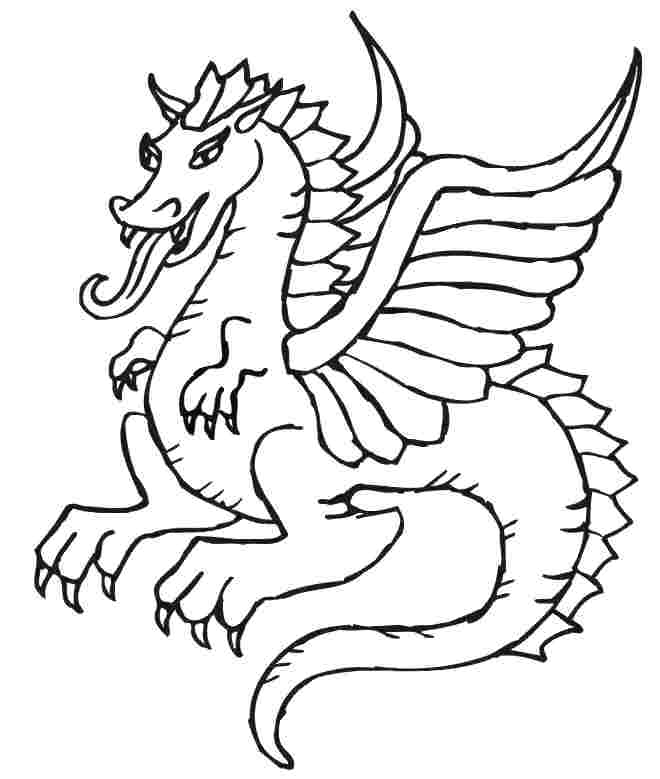 660x779 Printable Dragon Coloring Pages Dragon Printable Coloring Pages