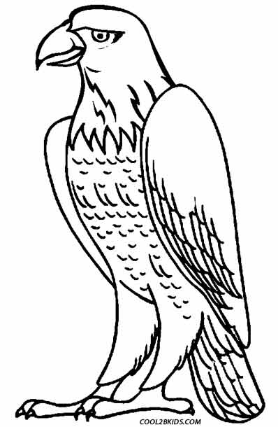 398x610 Printable Eagle Coloring Pages For Kids Cool2bkids