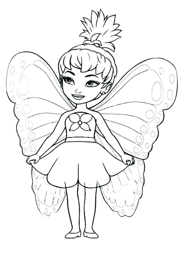 600x840 Fairy Coloring Fairy Coloring Page Fairy Magic Flying Fairy Magic