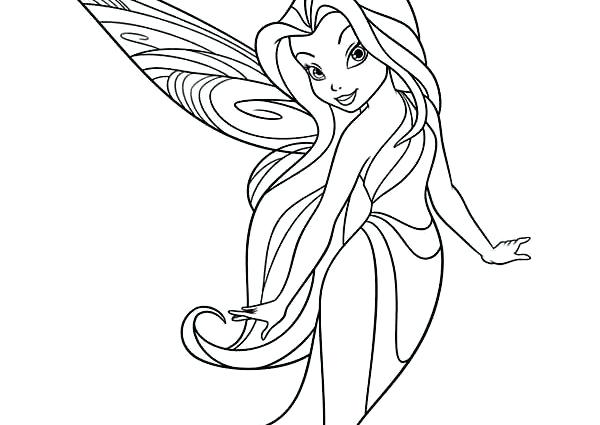 600x425 Fairies Coloring Pages Flying In Fairies Free Coloring Silvermist