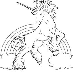 236x236 Unicorn Standing At Ground Creating A Beautiful World