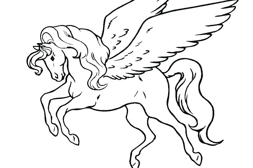 820x544 Flying Horse Coloring Pages Horses Coloring Pages Spirit Stallion