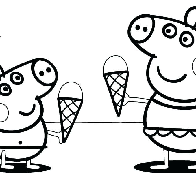 678x600 Pig Color Page Flying Pig Coloring Pages Peppa Pig Coloring Pages