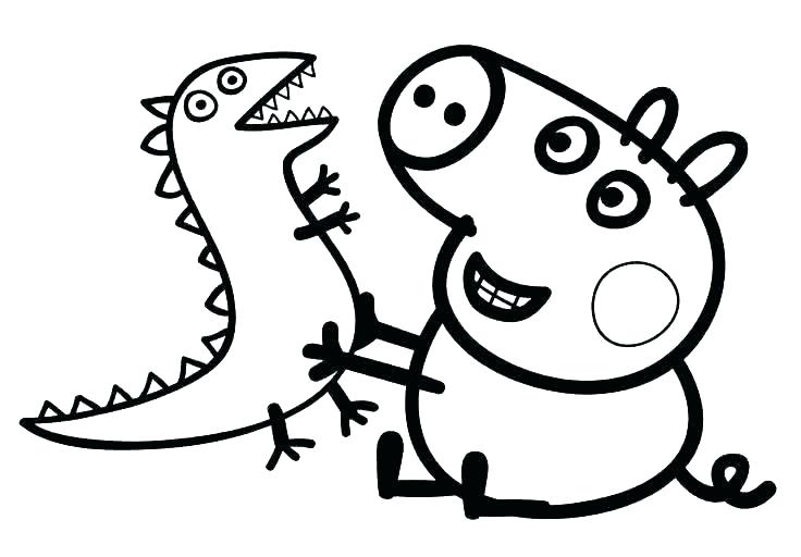 736x512 Coloring Page Pig Coloring Pages Of Pigs Pig Coloring Page Pig