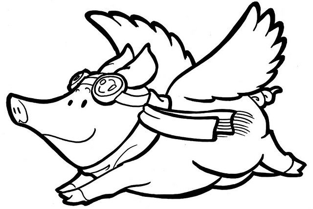 640x428 Free Flying Pig Clipart Cartoon Flying Pigs Free Cliparts That