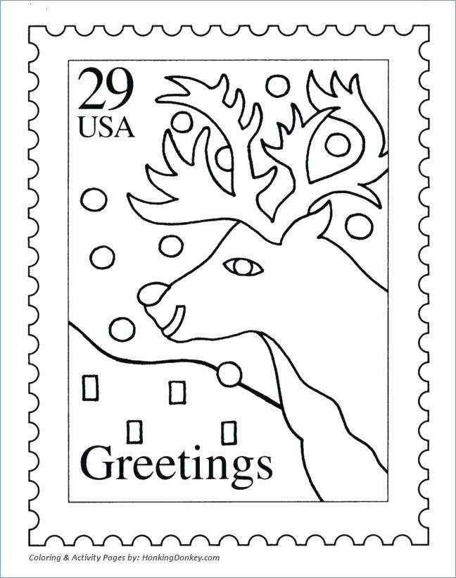 648x820 Coloring Pages Of Reindeer S Reindeer Coloring Pages Reindeer