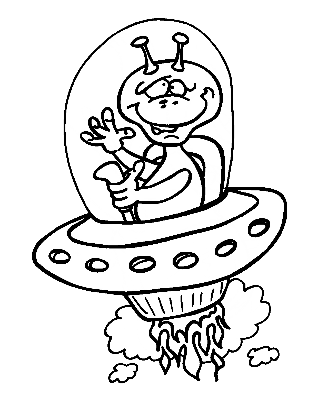 1240x1615 Aliens It Rides Flying Saucer Space And Aliens