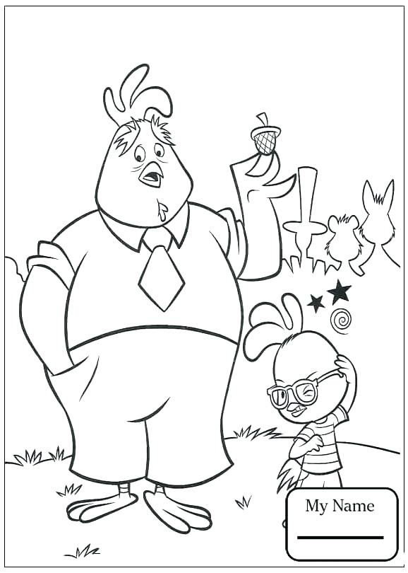 578x810 Coloring Pages Coloring Pages Coloring Pages Chicken Little Take