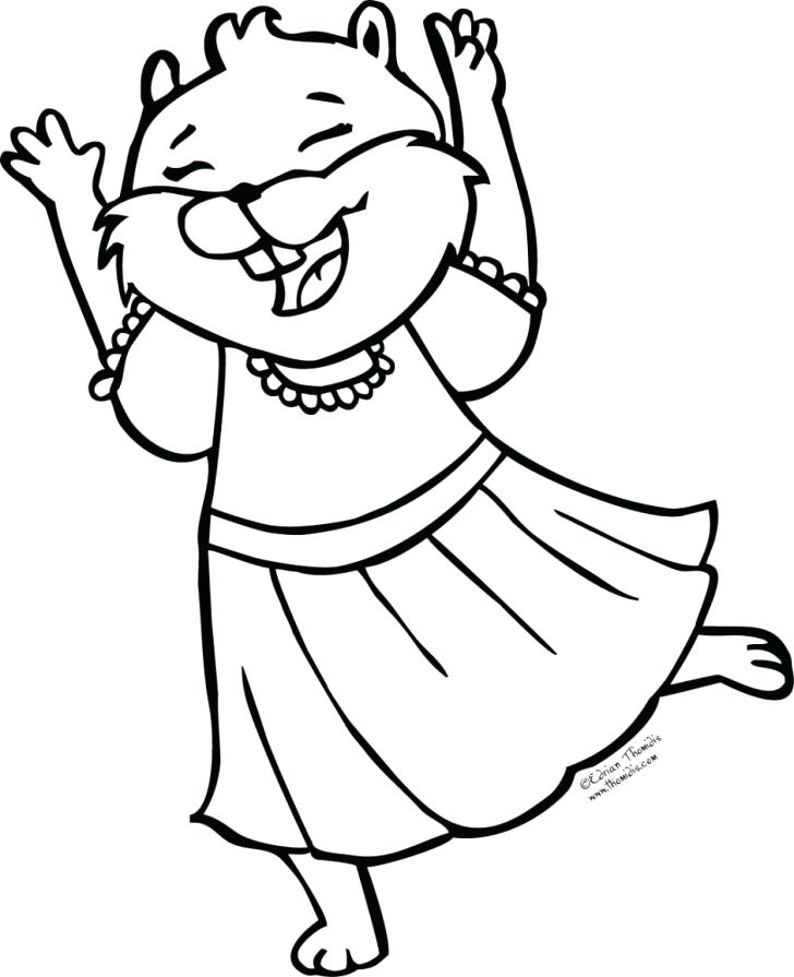 728x895 Squirrel Coloring Pages For Kids Ice Age Grey Page Animal Free