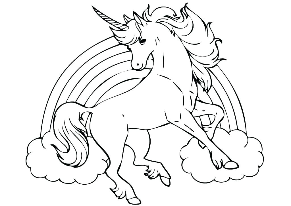 1024x723 Unicorn Printable Coloring Pages Unicorn Printable Coloring Pages