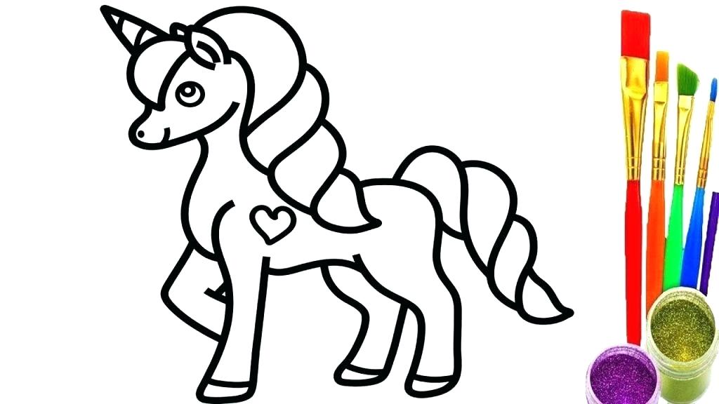 1024x576 Unicorns Coloring Pages Awesome Unicorn Coloring Pages For Kids