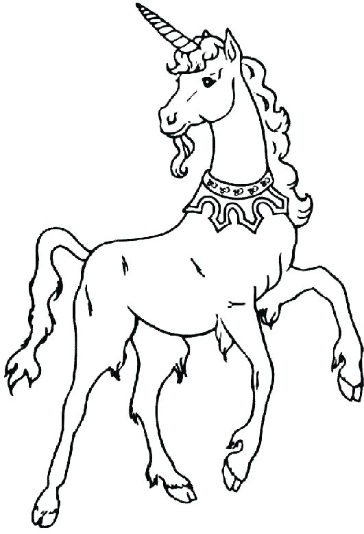 531x778 Printable Unicorn Coloring Pages Icontent
