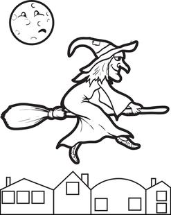 247x310 Witch Coloring Pages. Coloring Pages Of Witches Witch Coloring