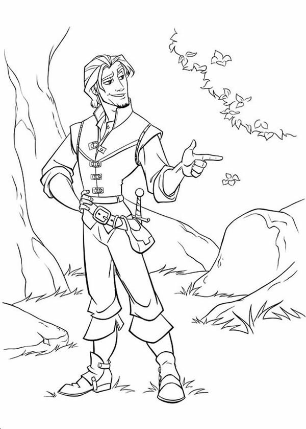 600x839 Coloriages De Raiponce Imprimer Mandala