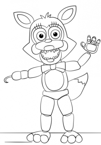 323x465 Mangle From Five Nights