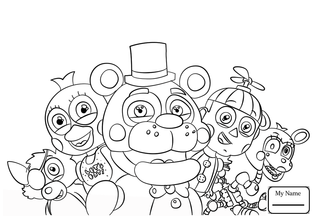 1210x840 Five Nights At Freddys Fnaf Golden Freddy Cartoons Coloring Pages