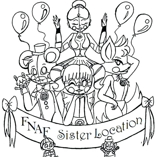 630x630 Fnaf 4 Coloring Pages Five Nights At Freddys 4 Coloring Pages
