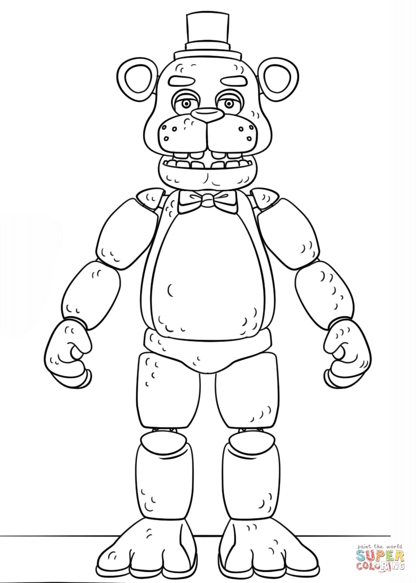 Fnaf Coloring Pages
